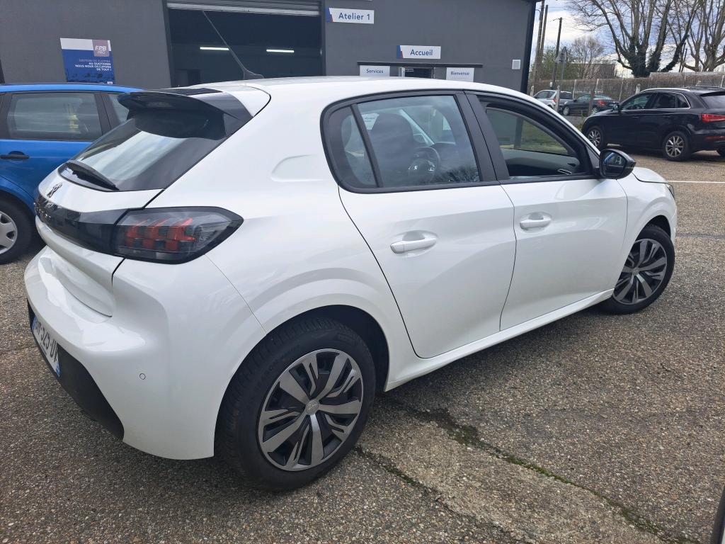 PEUGEOT 208 ACTIVE 1.2 ESSENCE 75CV BLANC EXPORT ALGERIE - 3ANS / 22870 km