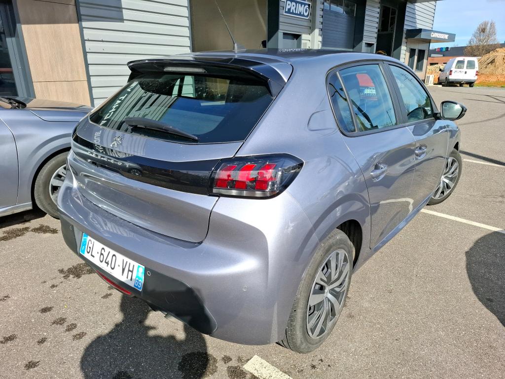 PEUGEOT 208 ACTIVE 1.2 ESSENCE 75CV GRIS ARGENT EXPORT ALGERIE - 3ANS