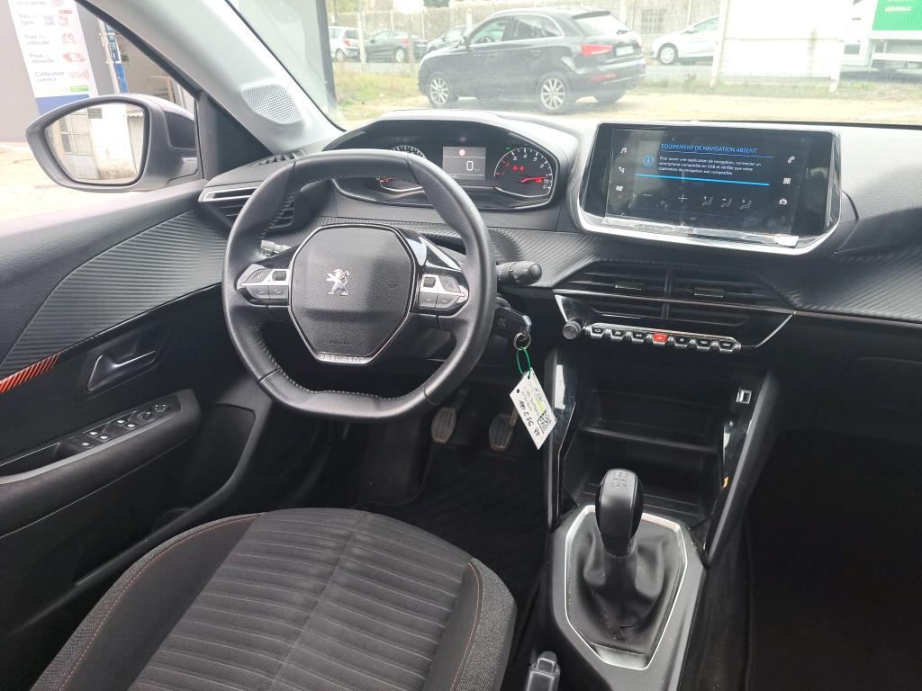 PEUGEOT 208 ACTIVE 1.2 ESSENCE 75CV BLANC  EXPORT ALGERIE - 3ANS / 22870 km