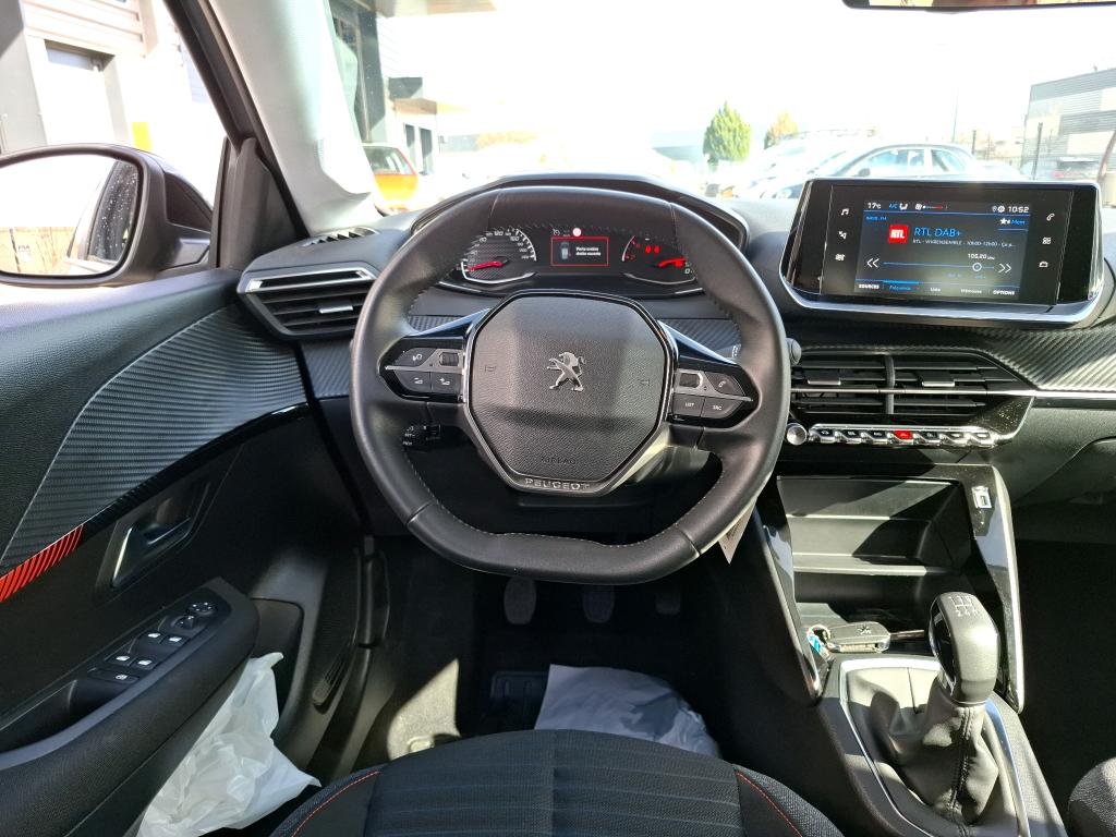 PEUGEOT 208 ACTIVE 1.2 ESSENCE 75CV GRIS ARGENT EXPORT ALGERIE - 3ANS